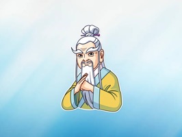 Now you can react to your friend's conversations with your favourite Oriental Wisdom Stickers