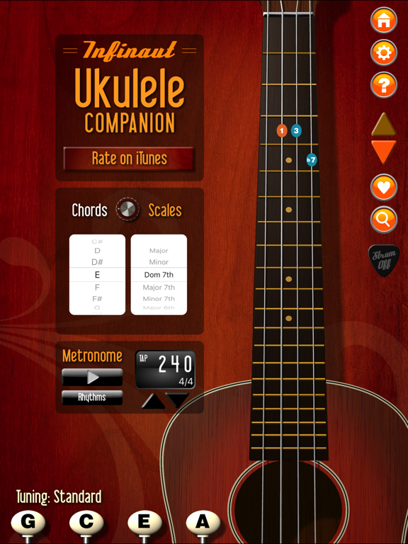 Screenshot #4 pour Compagnon de Ukulélé