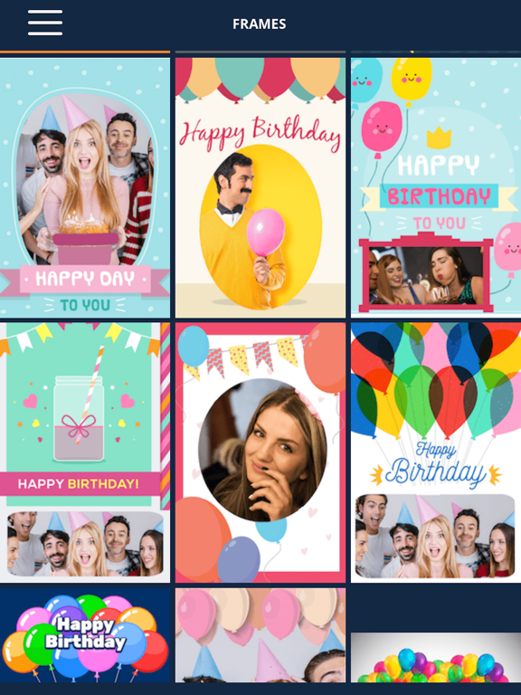 Screenshot #5 pour Birthday Photo Collage