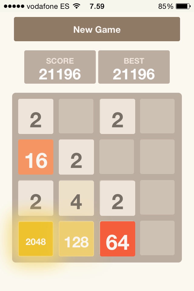 2048 Logic puzzle Game screenshot 4