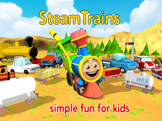 SteamTrains iPad screenshot