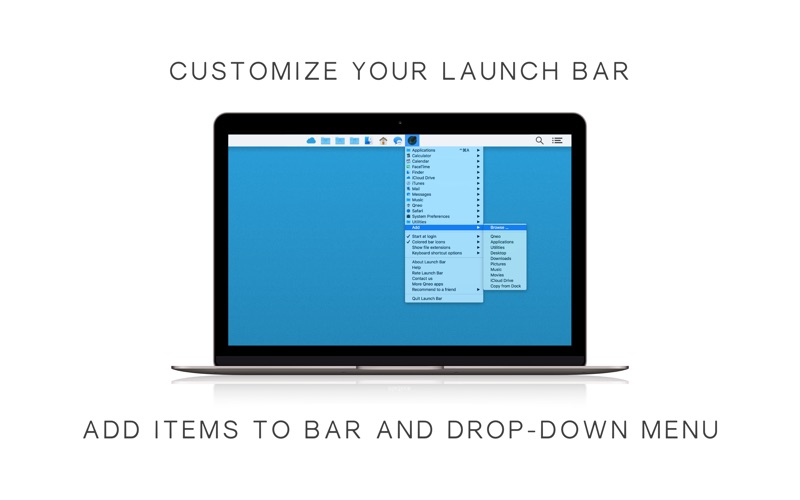 How to cancel & delete launch bar 4