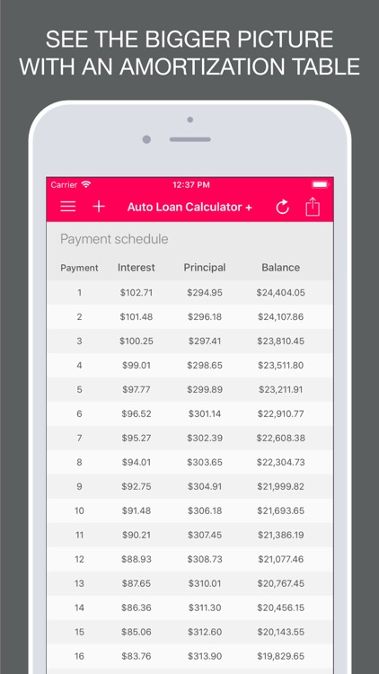 Auto Loan Calculator + screenshot-4