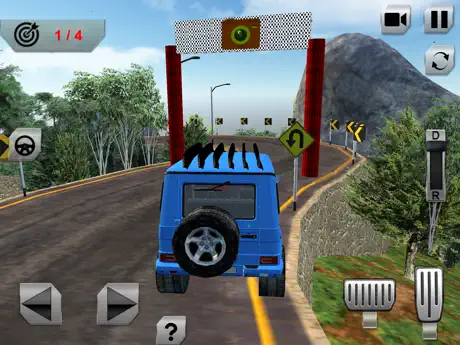 Off-Road Jeep Hill Climbing 4x4