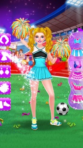 Cheerleader Girls Star - Be a Football Fan screenshot #5 for iPhone