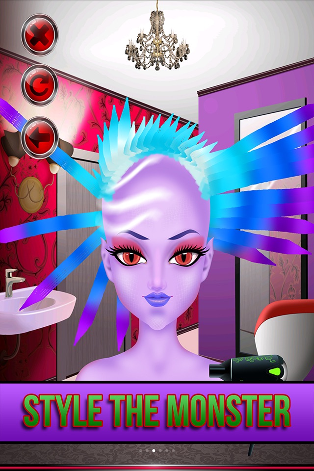 Monster Haircuts screenshot 2