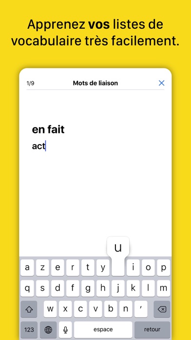 Screenshot #2 pour Vocaly - Maths & Vocabulaire