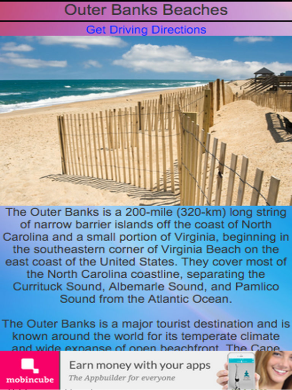 Screenshot #4 pour North Carolina Tourist Guide