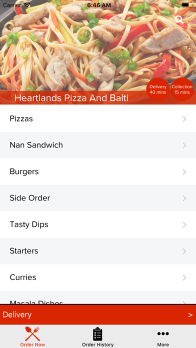 Heartlands Pizza screenshot 2