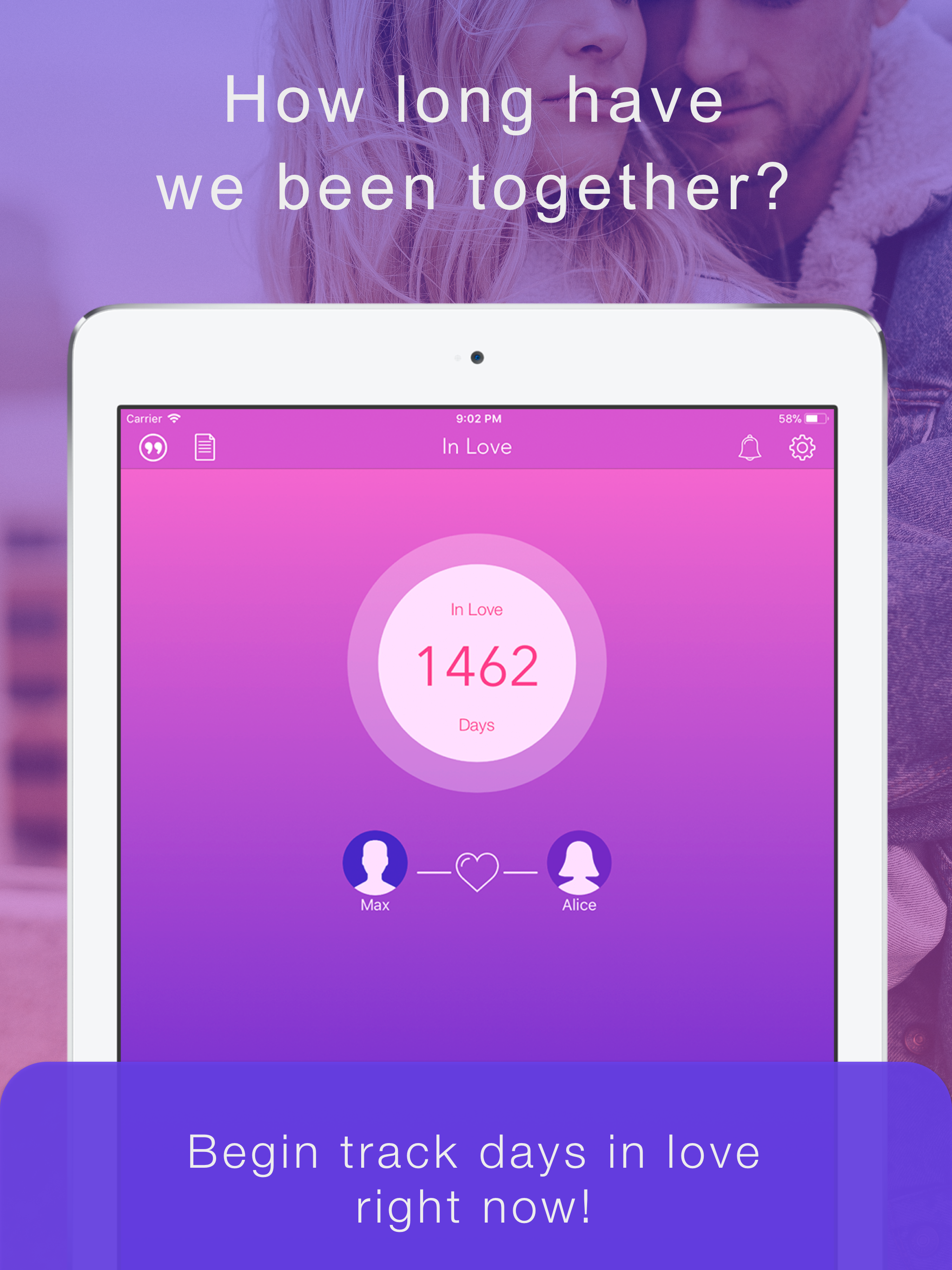 Anniversary tracker - Lovedays