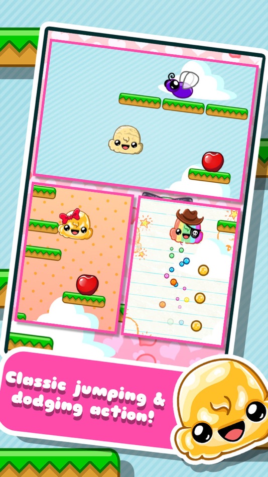 #2. Ice Cream Jump (iOS) 由: Retro Dreamer