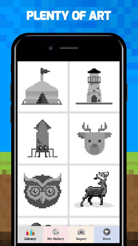 Pixel.io - Color By Number - Games App | MWM