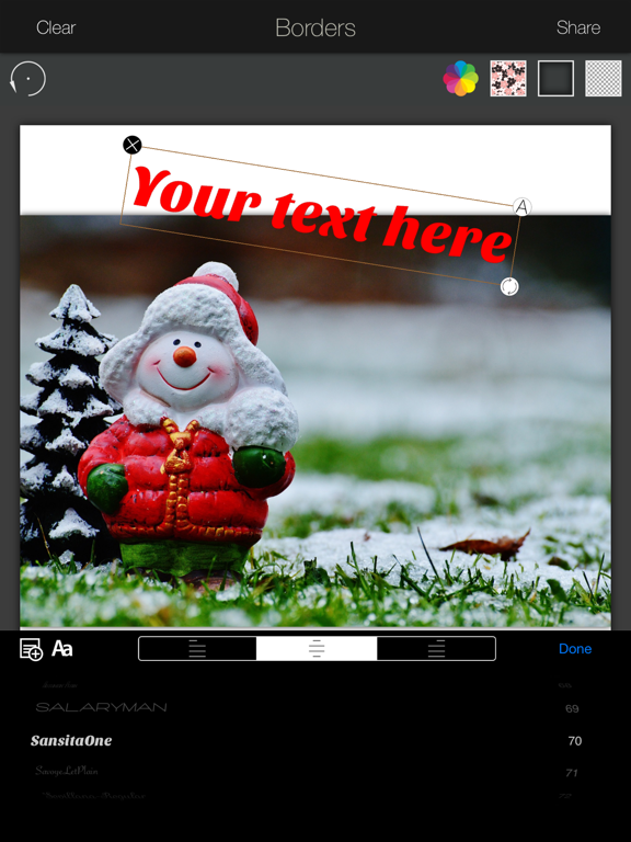 PicNewYear - Happy New Year iPad screenshot