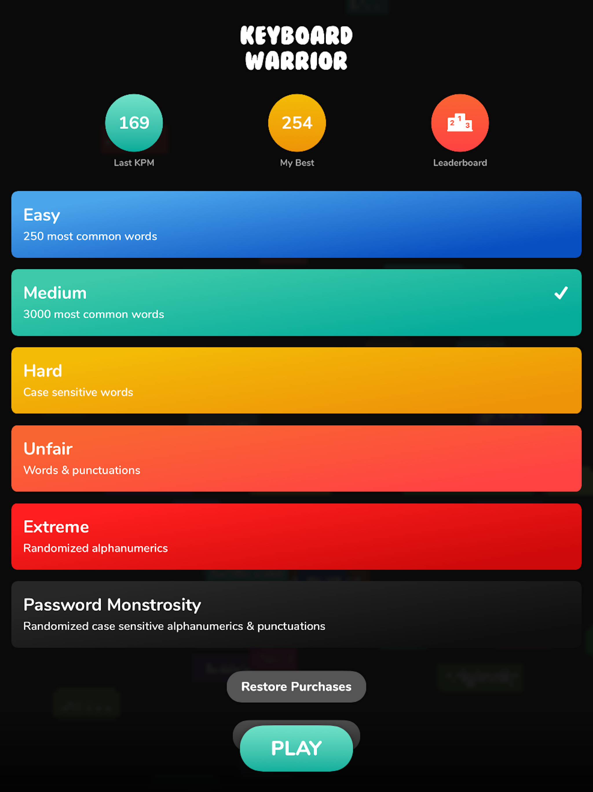 Keyboard Warrior Speed Typing screenshot 10