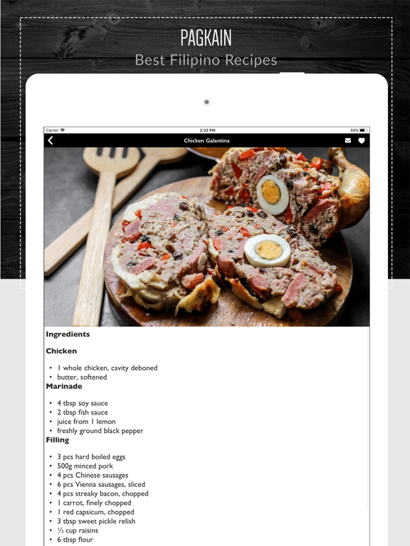 Screenshot #2 for Pagkain - Filipino Recipes