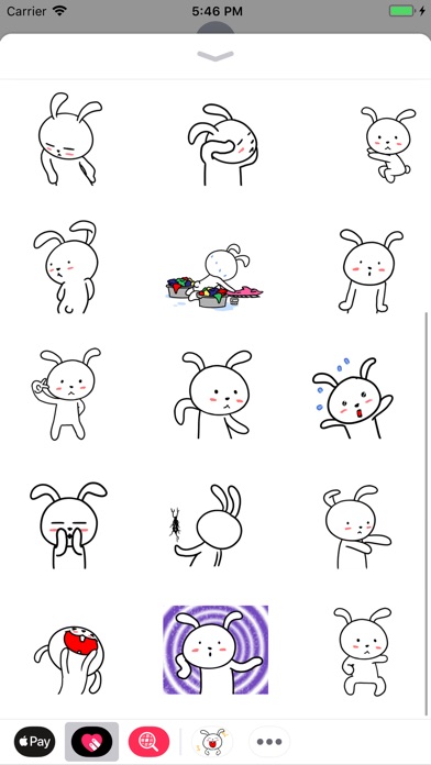 FunnyRabbit Animated Stickers screenshot 3