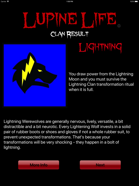 Lupine Life iPad screenshot 4 - Entertainment app