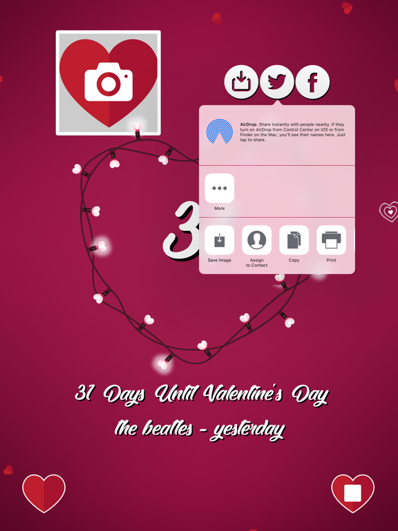 Countdown to Valentine's Day screenshot 9