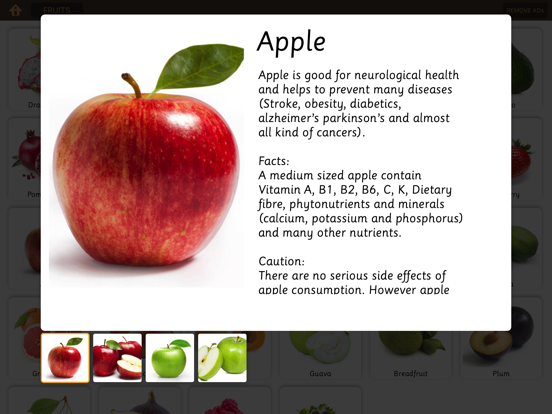 Screenshot #5 pour Fruits & Vegetable Benefits