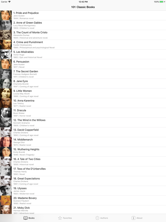 Screenshot #4 pour 101 Classic Books