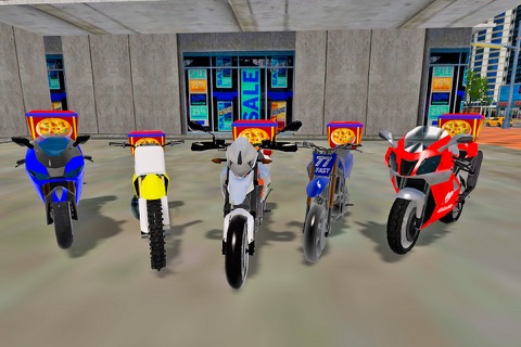 Motorbike Pizza Delivery Boy screenshot 4