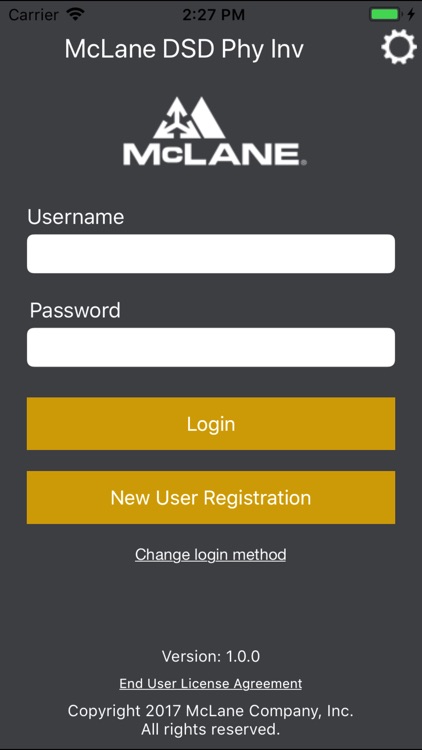 McLane DSD Physical Inventory