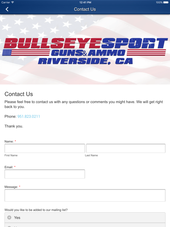 Screenshot #5 pour Bullseye Sport Guns & Ammo
