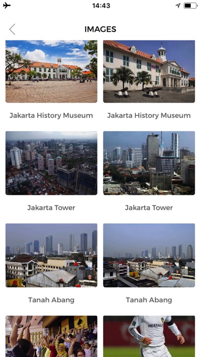 Jakarta Travel Guide Offline Screenshot