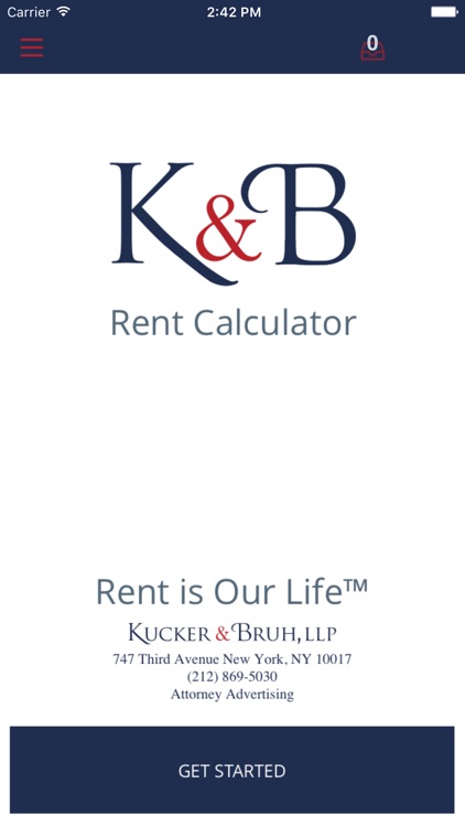 Kucker & Bruh Rent Calculator