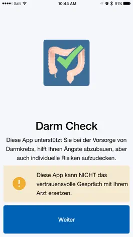 Game screenshot Darmkrebs CheckApp Shared Decision Making mod apk