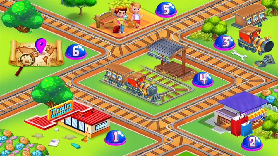 #2. Train Station Simulator Game (iOS) 由: stefano frasi