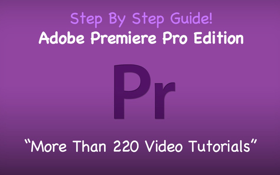 Step By Step! For Premiere Pro - 4.1.1 - (macOS)
