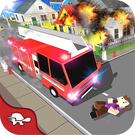 Block City Fire Truck Rescue icon