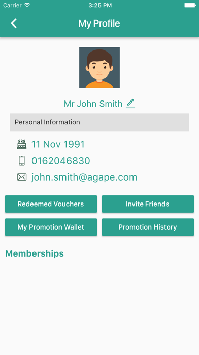 Agape Membership screenshot 2