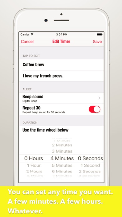 Screenshot #3 pour All Timers - Timers and Alarms