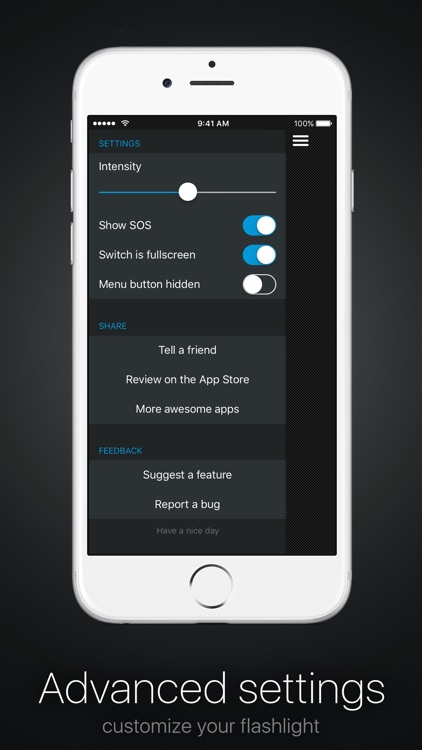 Flashlight for iPhone & iPad screenshot-4