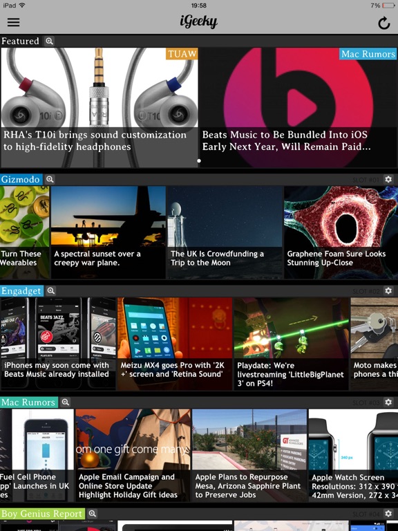 iGeeky - Gadget News and Tech Updates screenshot