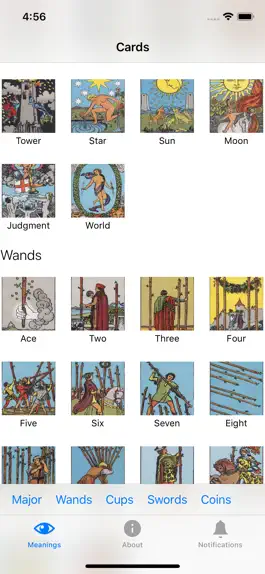 Game screenshot Tarot Meanings mod apk