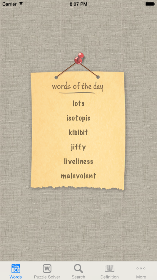 #3. WordBook (Universal) (iOS) 由: TranCreative Software
