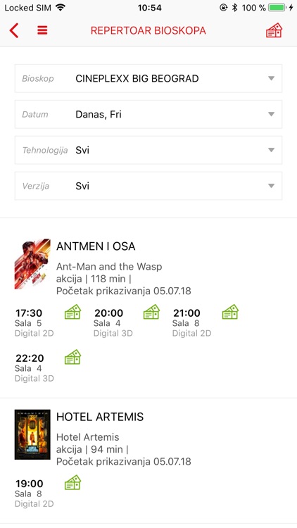 Cineplexx Srbija screenshot-3