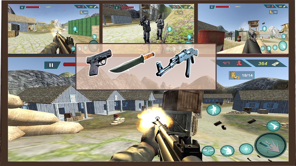 #1. Commando Combat Attack 2017 (iOS) 由: Jaleel Ahmad