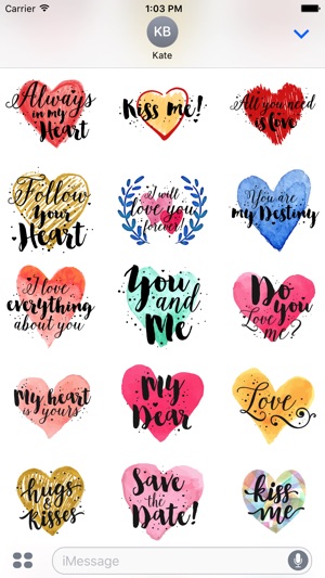 Animated Love Quotes Stickers(圖2)-速報App