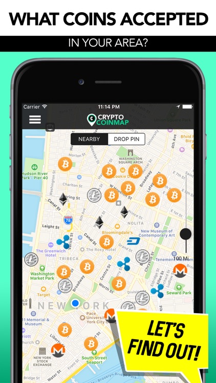CRYPTOMAP - Cryptocurrency App