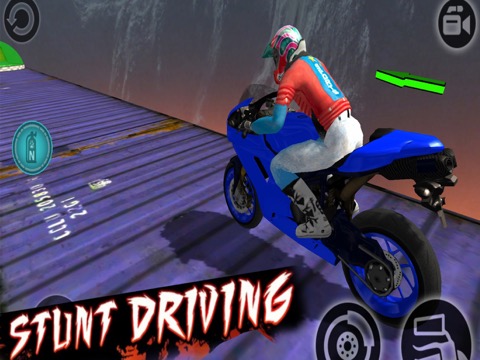 Motor Bike Stunt: Crazy Flyingのおすすめ画像3