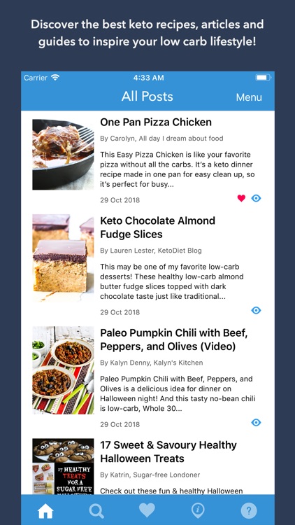 Keto App: Recipes Guides News