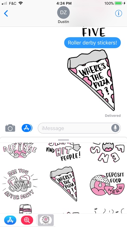 Roller Derby Stickies