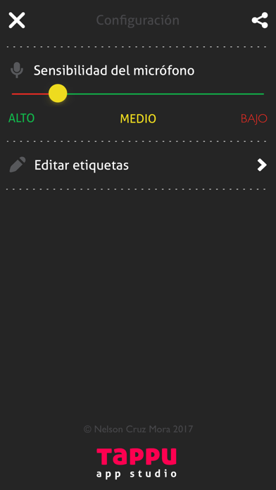 Applause Meter PRO Captura de pantalla de la aplicación