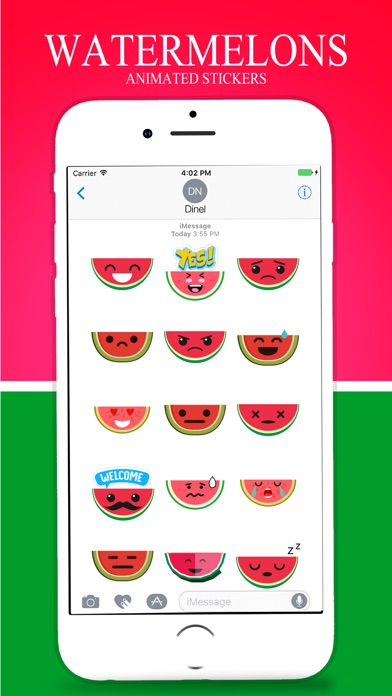Animated Watermelon Stickers screenshot 3