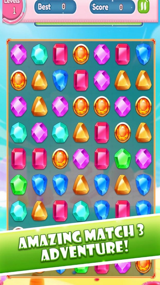 Diamond Rush Jewel Quest - 1.0 - (iOS)