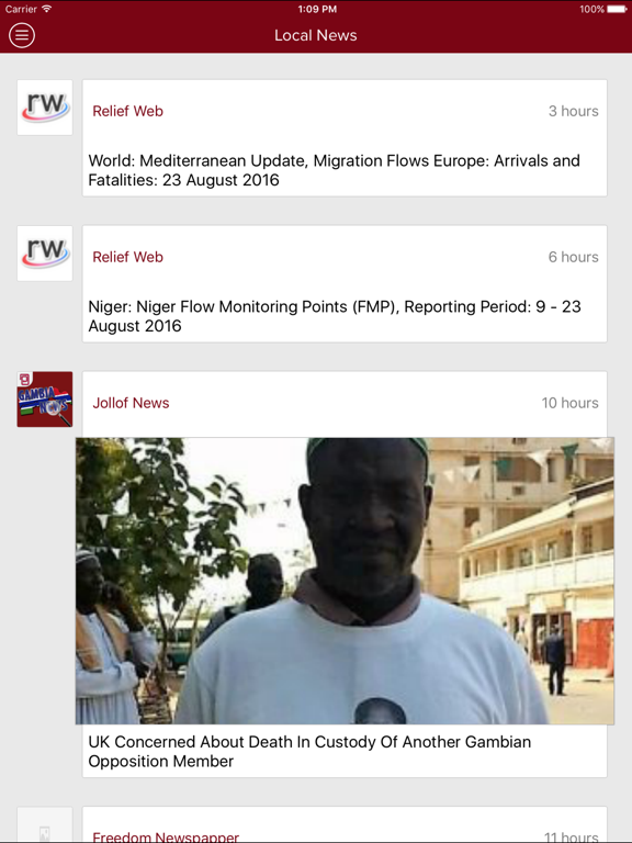 Screenshot #4 pour Gambia News | Breaking news